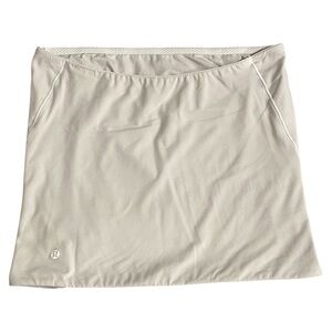 Lululemon Wundermost Nulu Tube Top Oyster Off White XS Strapless